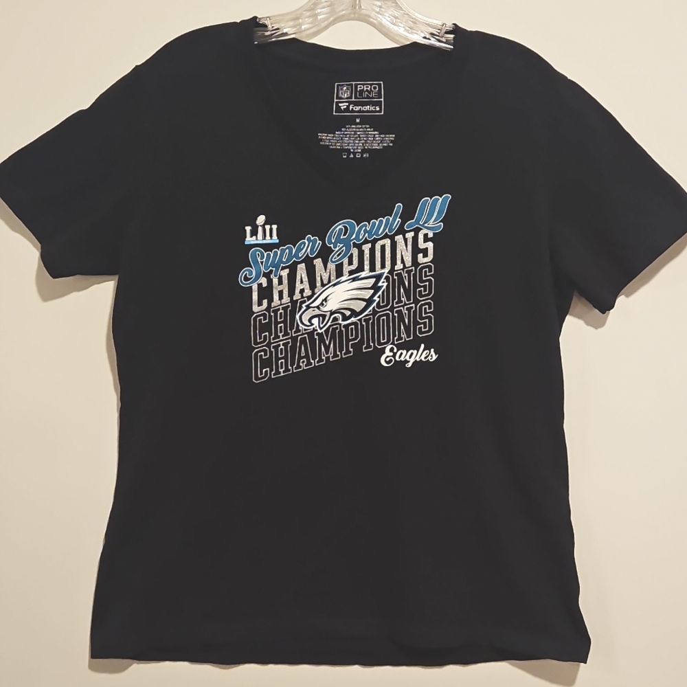 NFL ProLine Fanatics Super Bowl LII Champions Philadephia Eagles Med. GO BIRDS!